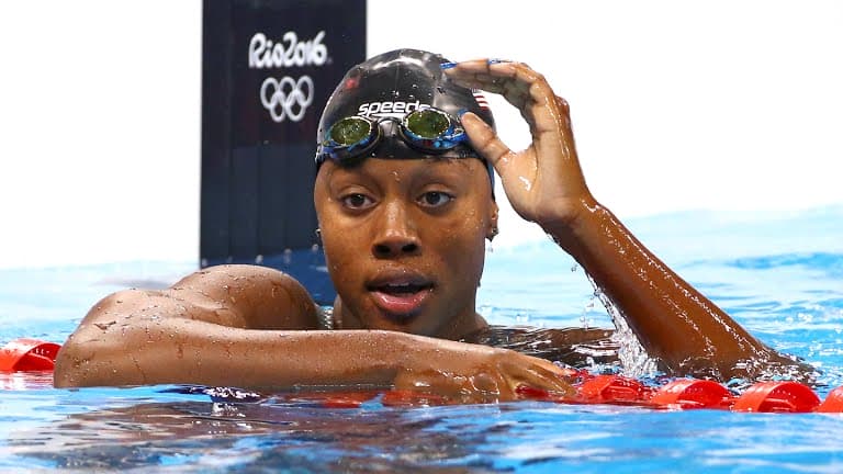 Rio 2016: Simone Manuel calls out police brutality after historic Olympic swimming victory