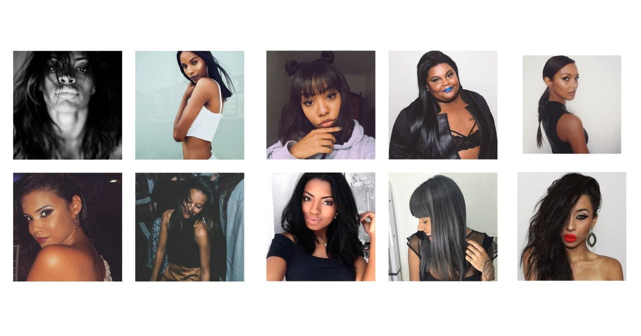 10 belas negras brasileiras empoderadas com cabelos lisos