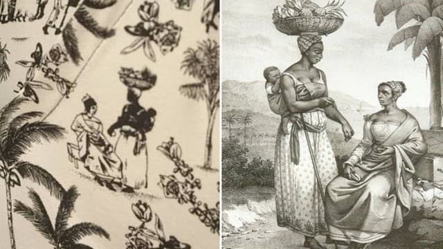Estampa de escravos em coleção da Maria Filó foi alterada e não é de Debret, diz pesquisadora