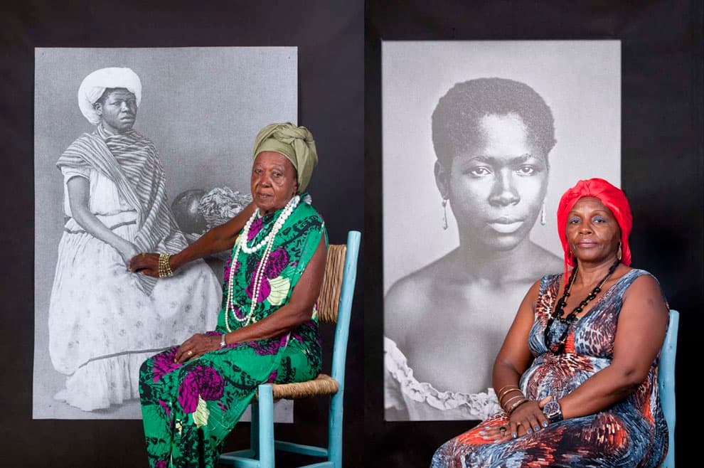Fotógrafa propõe vinculo entre negras de hoje e africanas que viveram no Brasil
