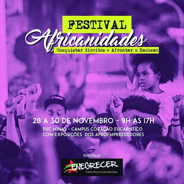 Festival de cultura negra ocupa a PUC-MG