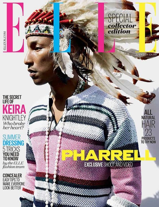Pharrell Pede Desculpas Por Usar Cocar em Capa de Revista