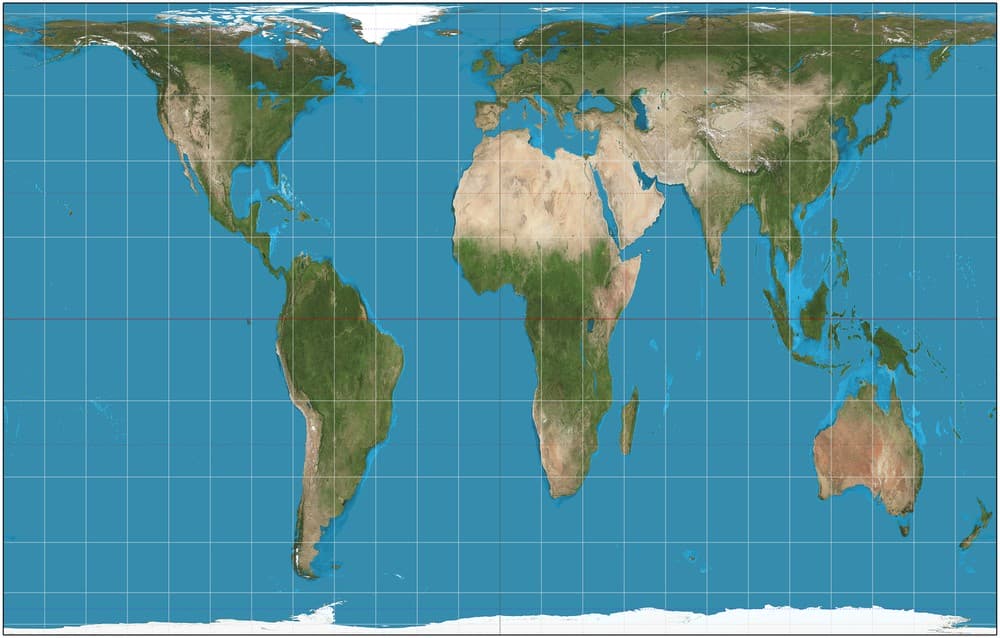Escolas públicas de Boston adotam mapa que corrige 500 anos de ‘distorção’, com mais destaque para África e América do Sul
