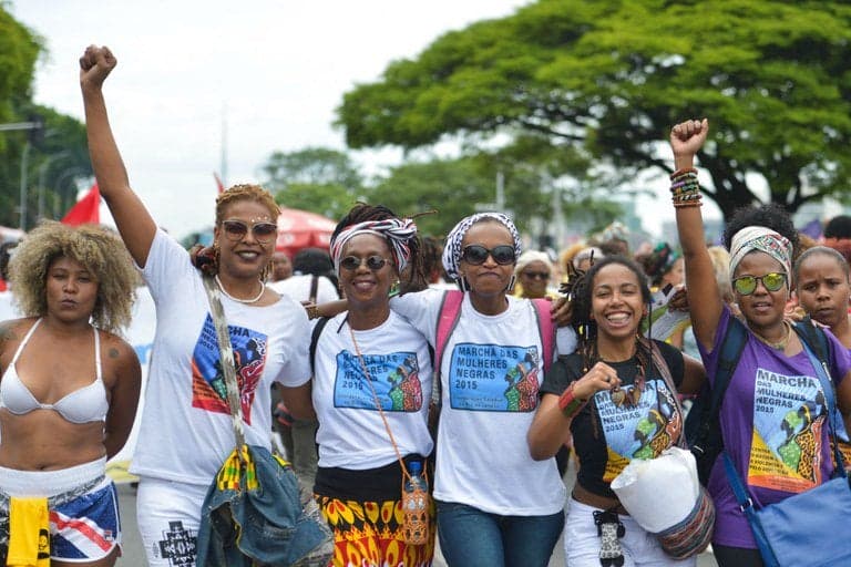 Em São Paulo, a Marcha das Mulheres Negras avança