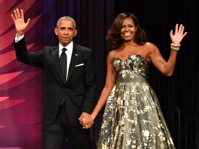 Casal Obama esbanja charme durante a festa de posse