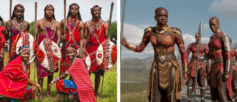 Tribos de Wakanda e suas inspirações na cultura Africana