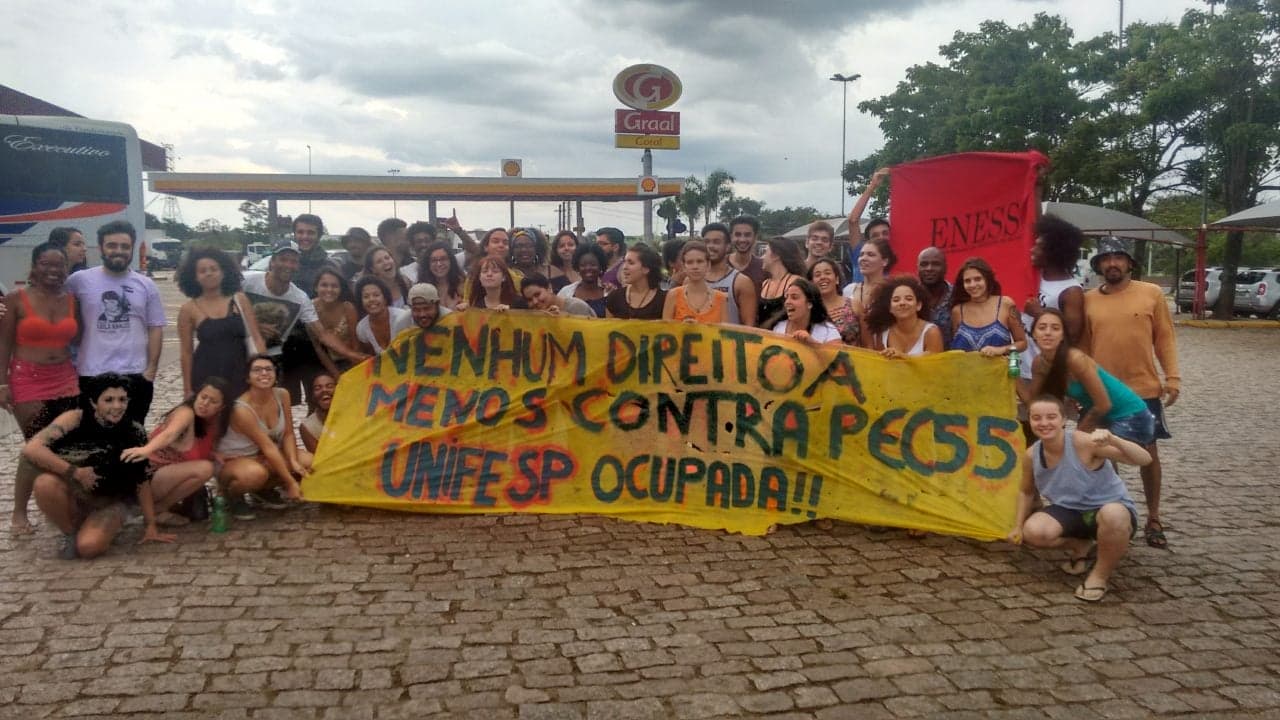 A luta do movimento estudantil, para permanência de estudantes bolsistas da Universidade Federal de São Paulo