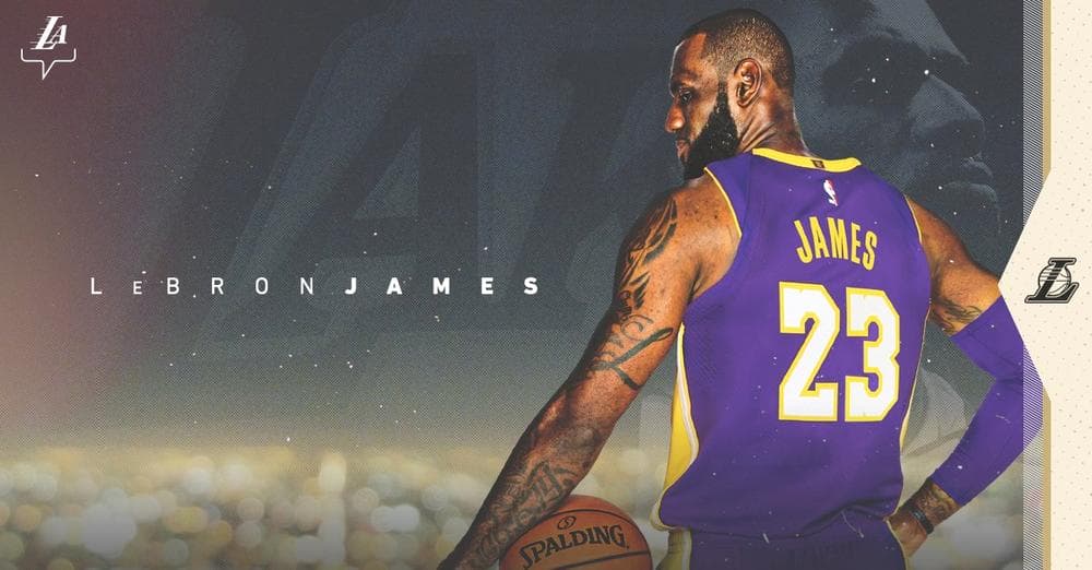 Festival de desconhecidos e um título: a camisa 23 de LeBron na história dos Lakers