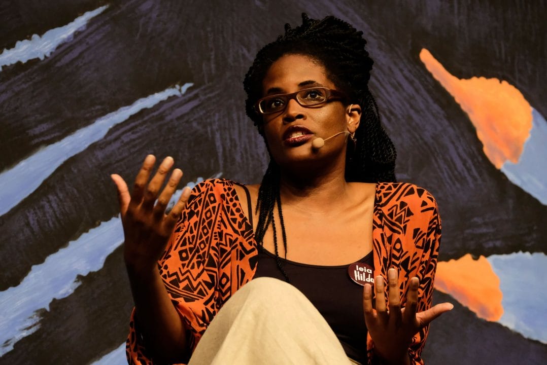 Djamila Ribeiro defende feminismo negro em mesa sobre feminicídio e lembra Marielle Franco: ‘racismo institucional’