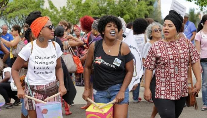 Mulheres negras de João Pessoa saem em cortejo contra o racismo