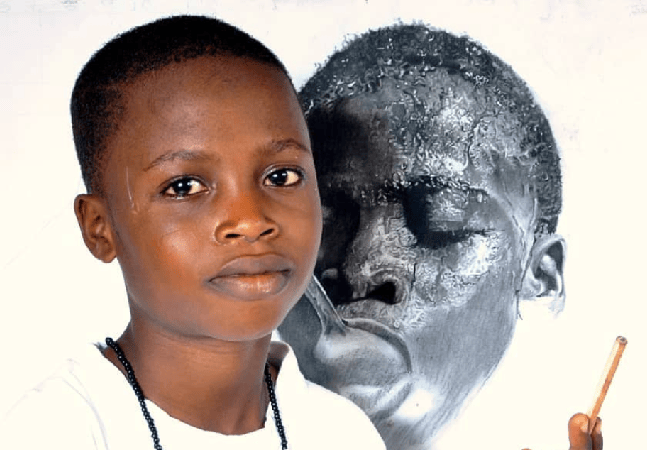 Conheça Waris Kareem, o artista de 11 anos que é sensação em Lagos, na Nigéria