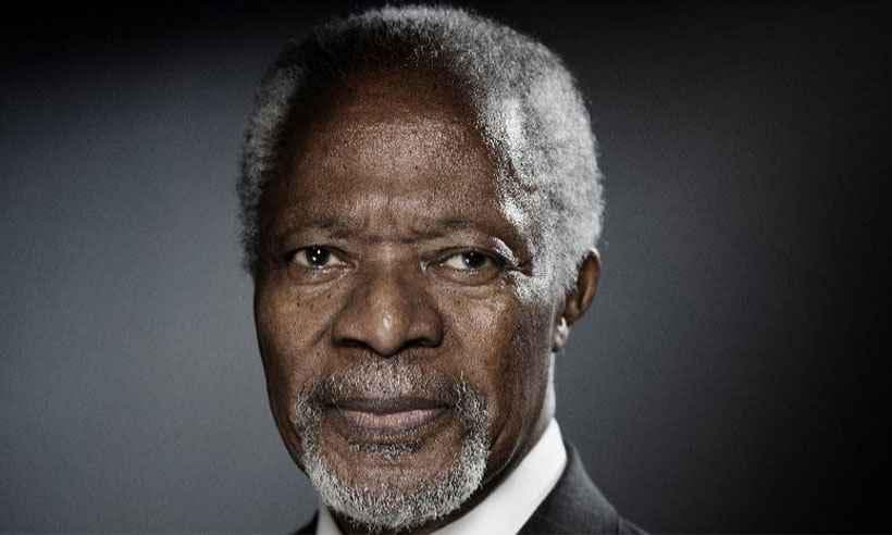 Kofi Annan, o eterno líder das Nações Unidas