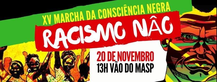 São Paulo: XV Marcha da Consciência Negra