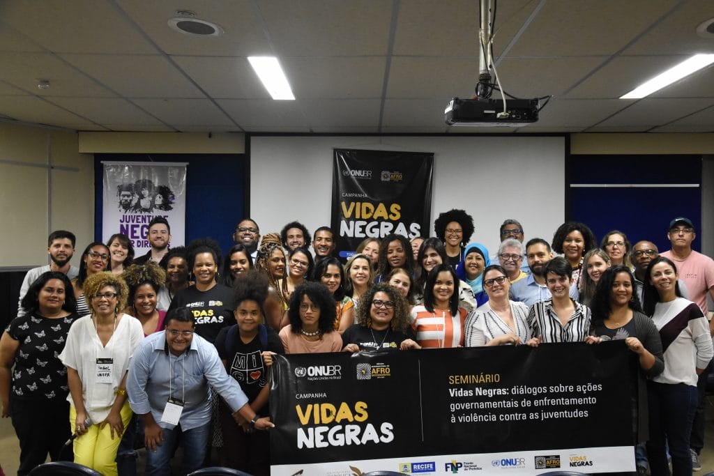 Gestores públicos, ONU e sociedade civil discutem em Recife violência contra juventude negra