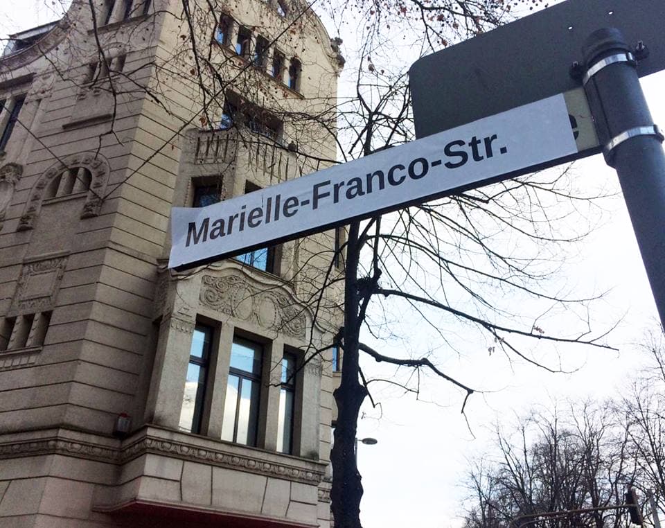 Marielle Franco é nome de uma rua na cidade alemã de Colónia
