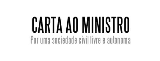 Carta ao ministro da Secretaria de Governo, Carlos Alberto dos Santos Cruz