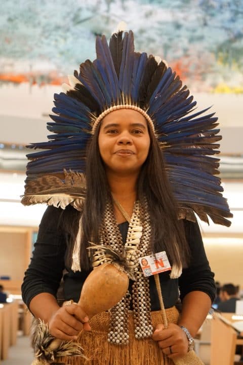 Glicéria Tupinambá, a voz da mulher indígena na ONU: “Só cabe a nós definir como queremos viver e morrer”
