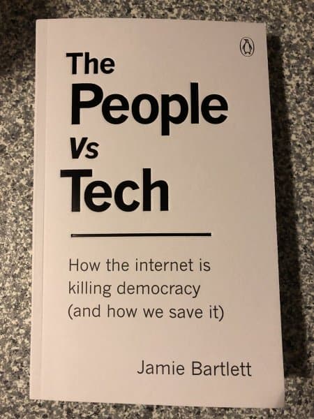 Jamie Bartlett é autor do livro “O povo vs tecnologia- como a internet está matando a democracia – e como podemos salvá-la”, em tradução livre - Imagem: Pública