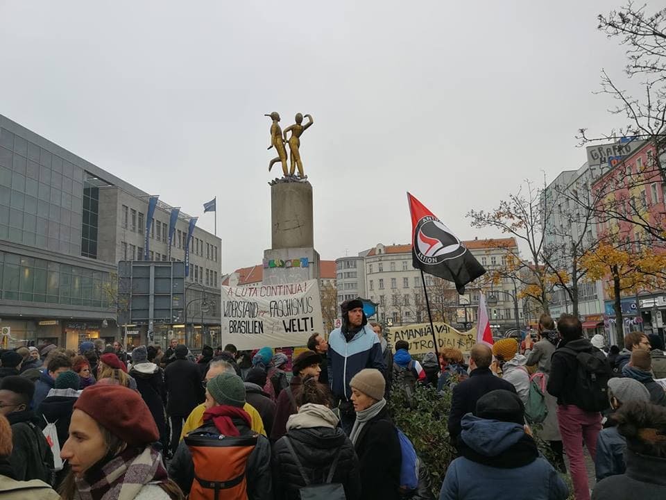 “Não podemos ignorar quando vemos sinais de fascismo crescendo”, diz ativista alemão