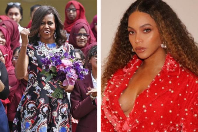 Michelle Obama agradece Beyoncé pelo documentário ‘Homecoming’ da Netflix