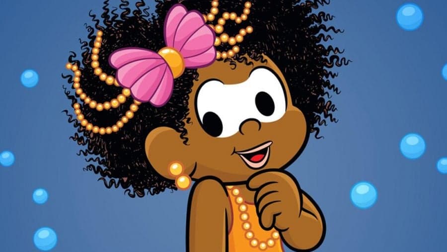 Turma da Mônica homenageia escolha de atriz negra para Pequena Sereia