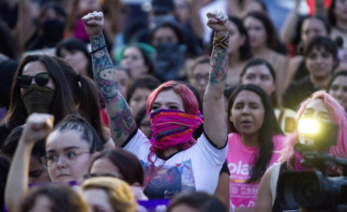 O grito feminista ressoa no México