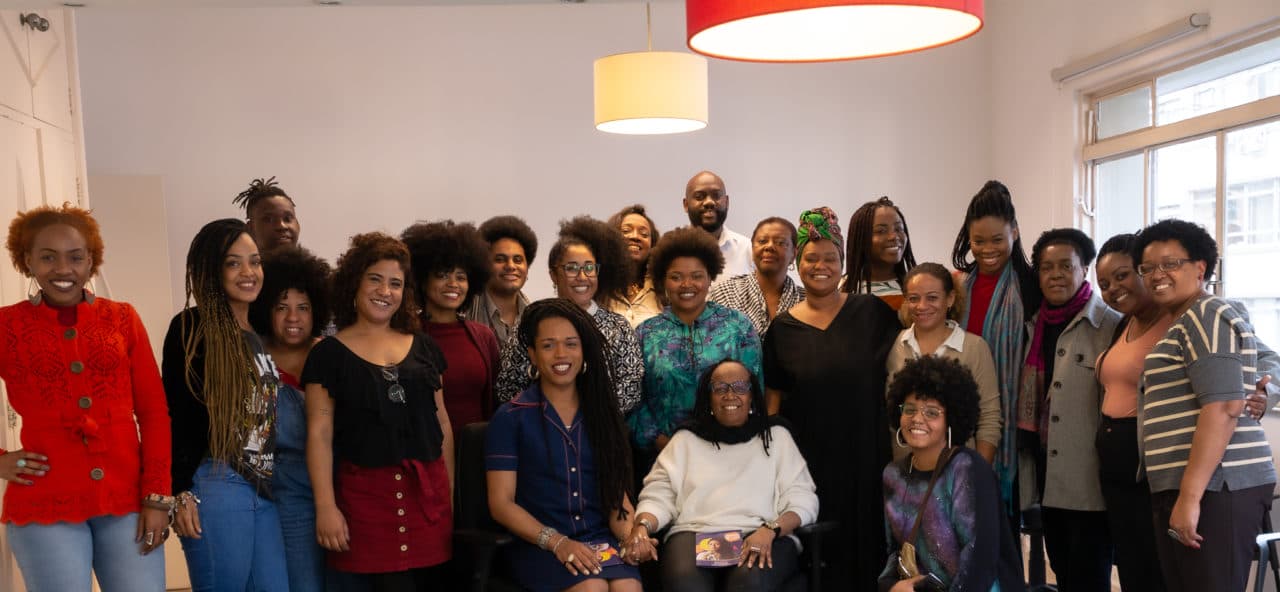 Mandata Quilombo de Erica Malunguinho visita Geledés Instituto da Mulher Negra