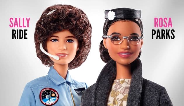 Rosa Parks e Sally Ride dois ícones históricos ganham sua versão Barbie