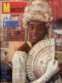 Léa Garcia na capa da revista Manchete