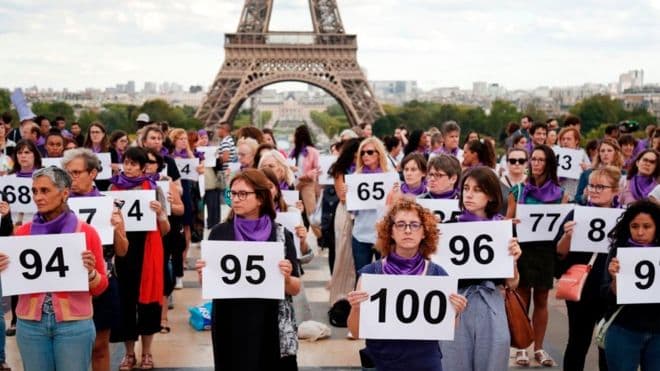 Assassinatos de mulheres na França geram alerta sobre violência doméstica na Europa