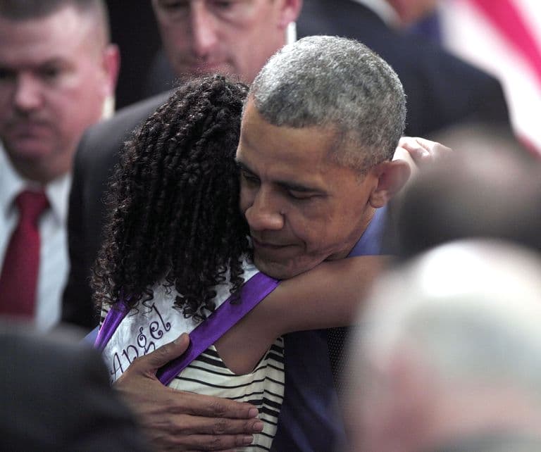 Aos 8 anos, Mari Copeny, ativista ambiental e da negritude americana, foi recebida por Obama.