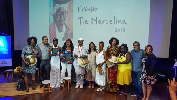 Homenageados da solenidade do Tia Marcelina 2018