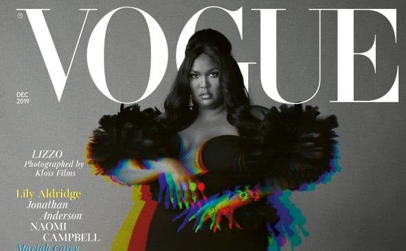 Lizzo quebra paradigmas e é capa da revista Vogue britânica