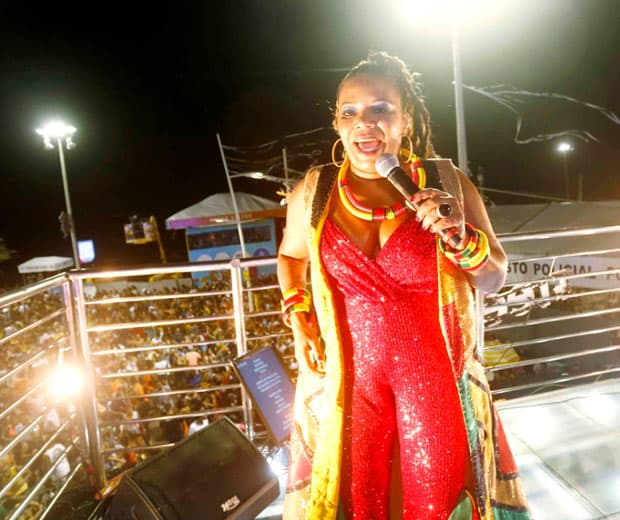 O Carnaval virou um grande comércio, diz Margareth Menezes