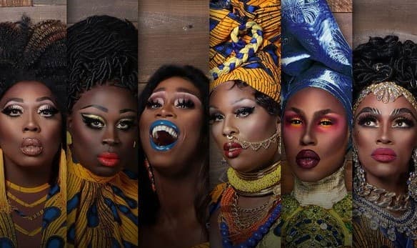 Queens negras de RuPaul lançam show pra celebrar beleza e cultura afro