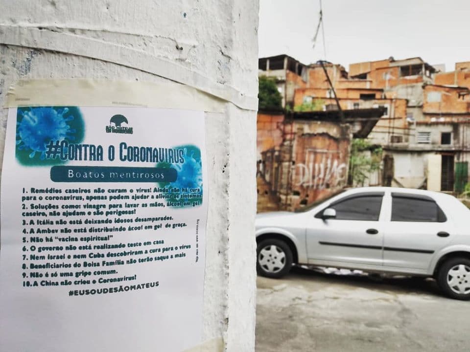 São Mateus: O bairro da Zona Leste contra o vírus