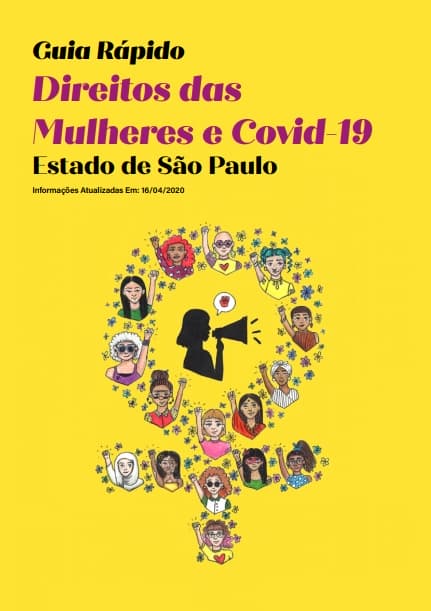 Defensoria de SP lança guia com informações e orientações sobre direitos das Mulheres no contexto da pandemia do Covid-19