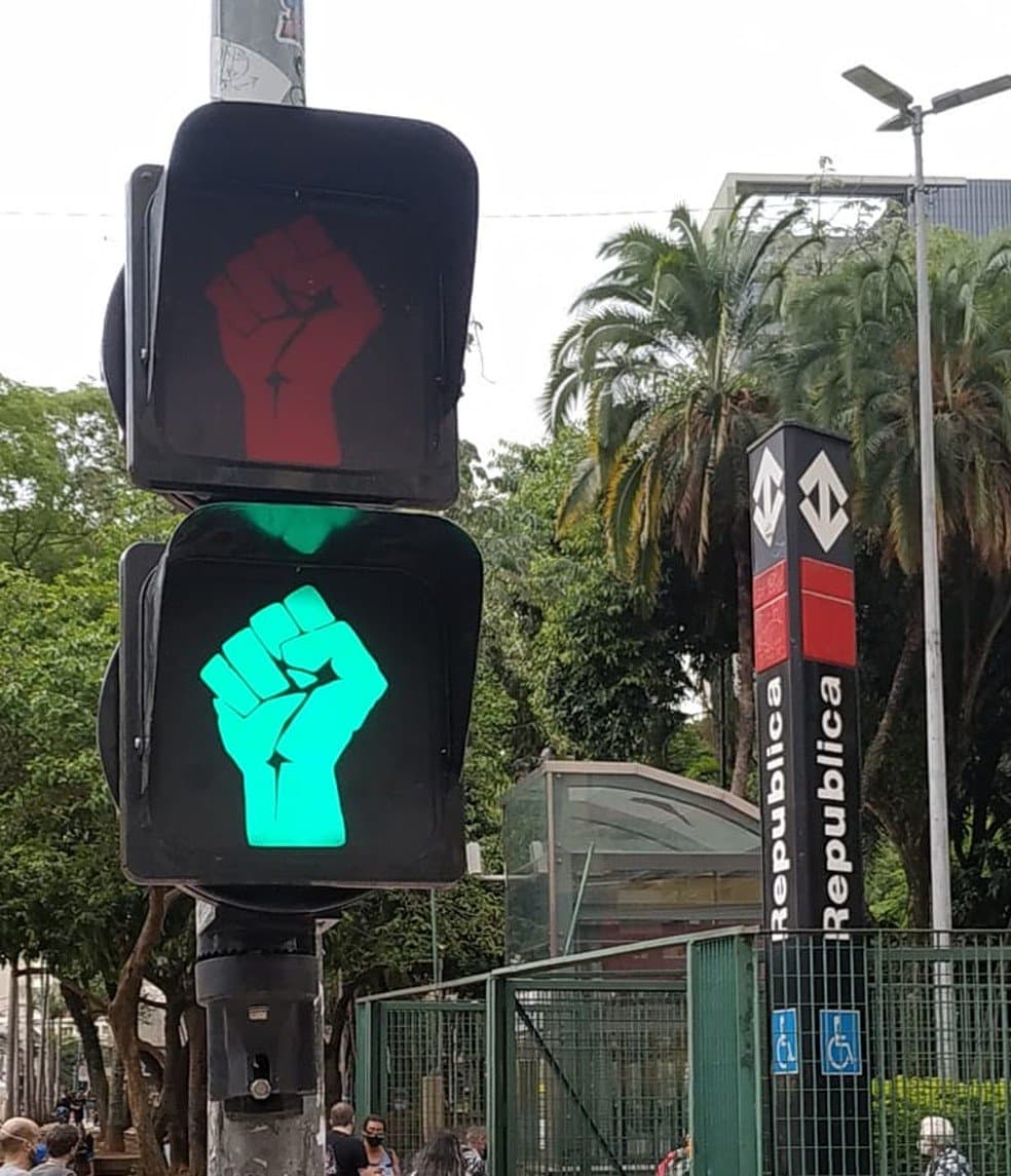 São Paulo ganha semáforos em homenagem ao dia da Consciência Negra