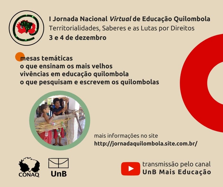 Educação quilombola é tema de evento nacional