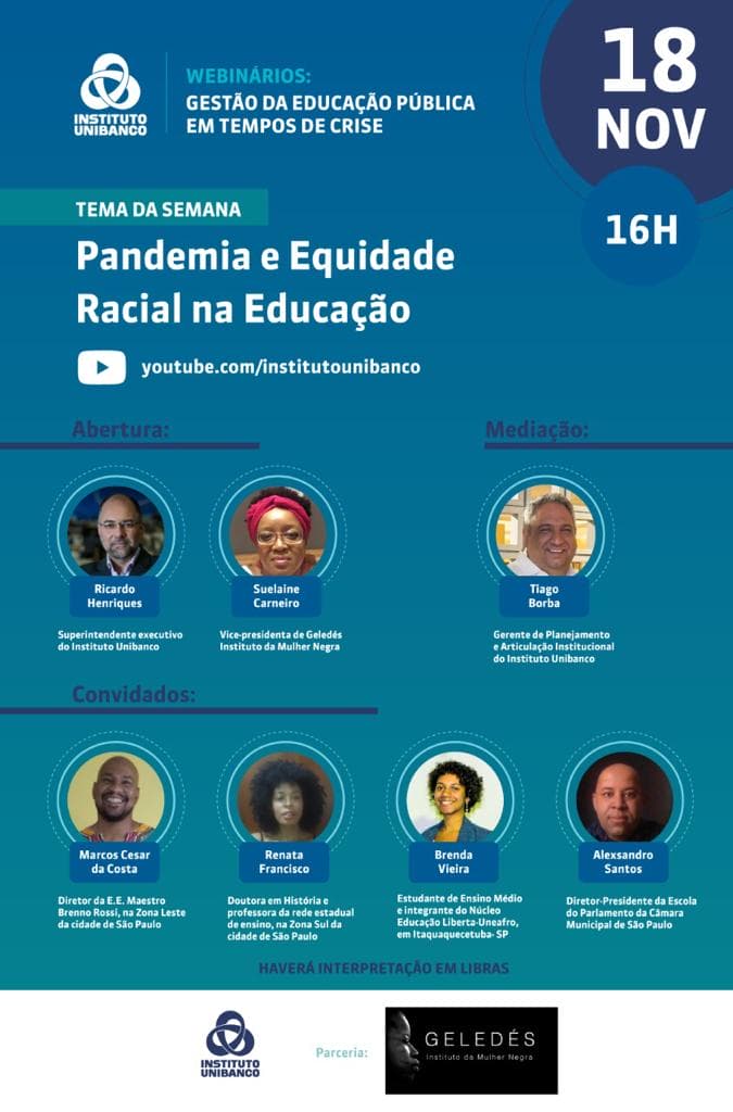 Pandemia e Equidade Racial na Educação