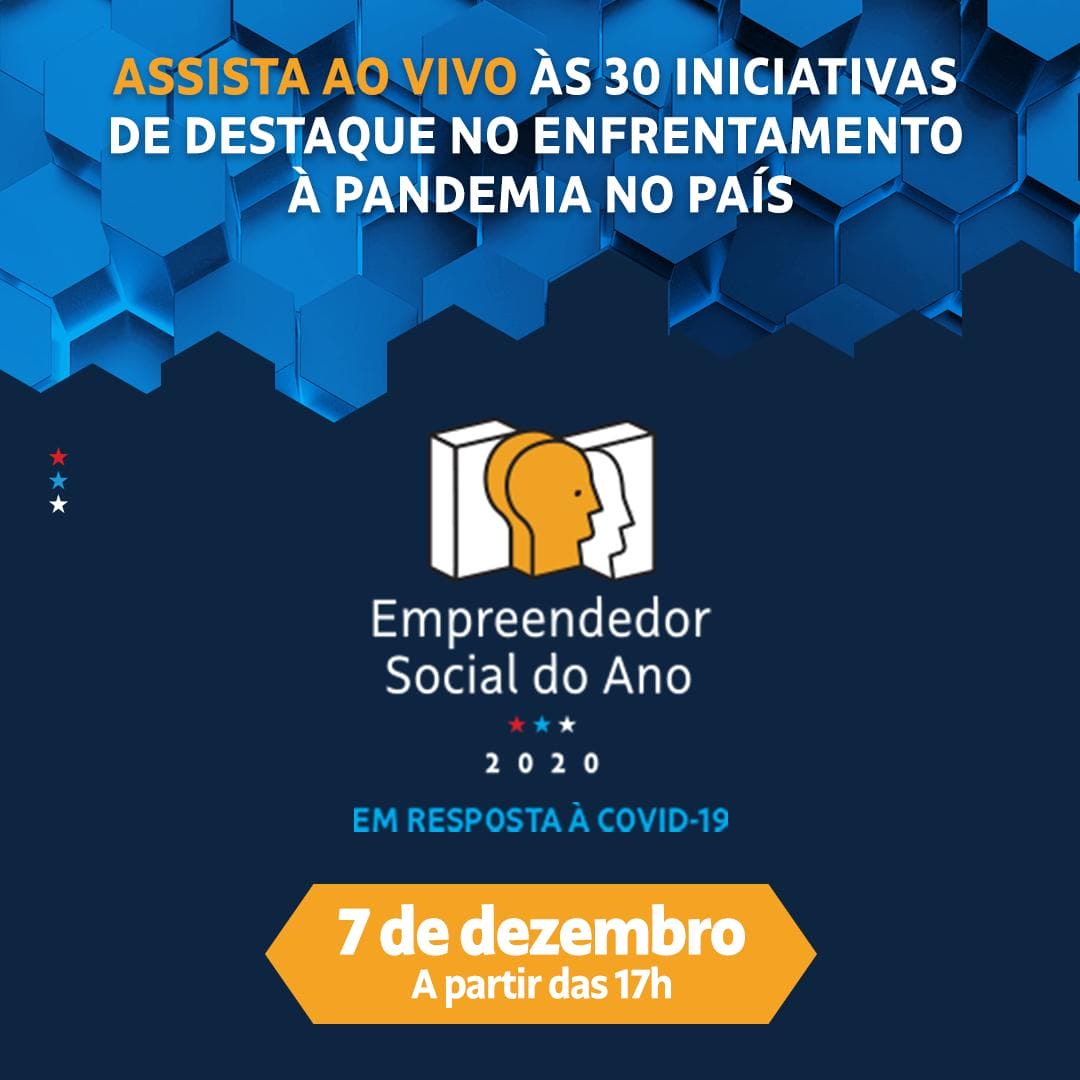 Empreendedor Social anuncia Top 30 de destaque na pandemia em evento virtual
