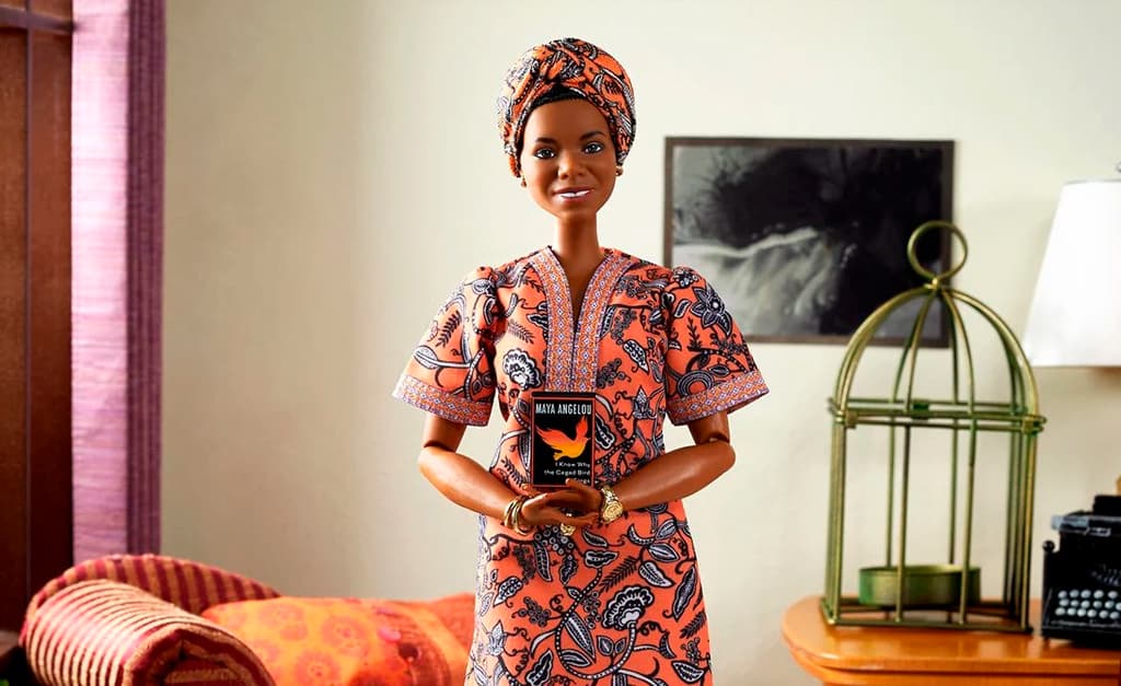 Escritora e ativista Maya Angelou ganha Barbie em sua homenagem no mês da História Negra
