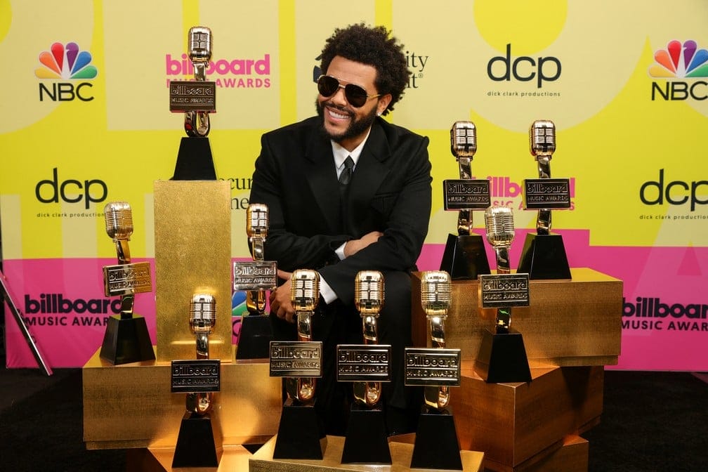 The Weeknd é o grande vencedor do Billboard Music Awards 2021, levando a melhor em 10 categorias