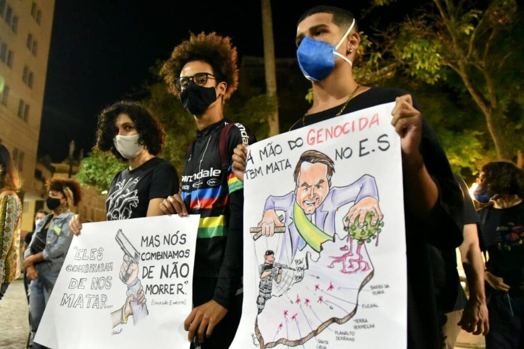 Para dar freio ao genocídio negro, Fora, Bolsonaro! 29 de Maio nas Ruas