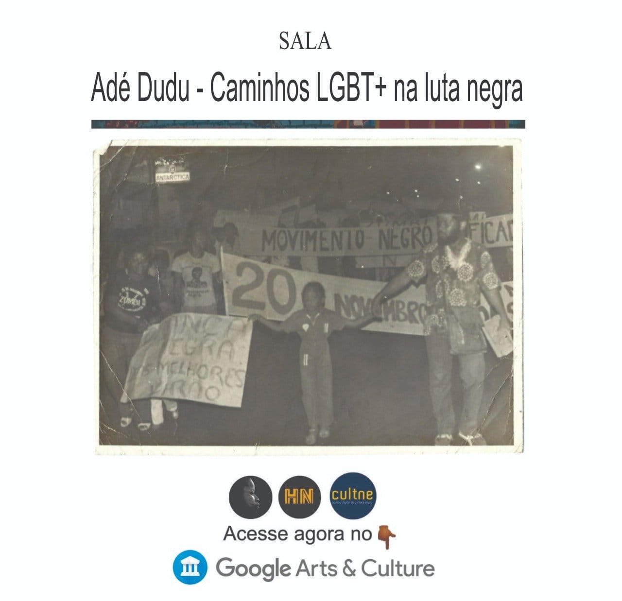 Exposição virtual: Adé Dudu: Caminhos LGBT+ na luta negra