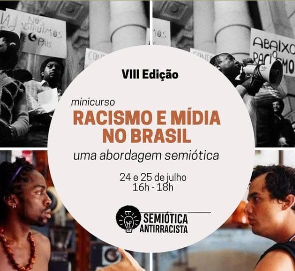 Plataforma de semiótica abre inscrições para curso sobre racismo e Mídia no Brasil