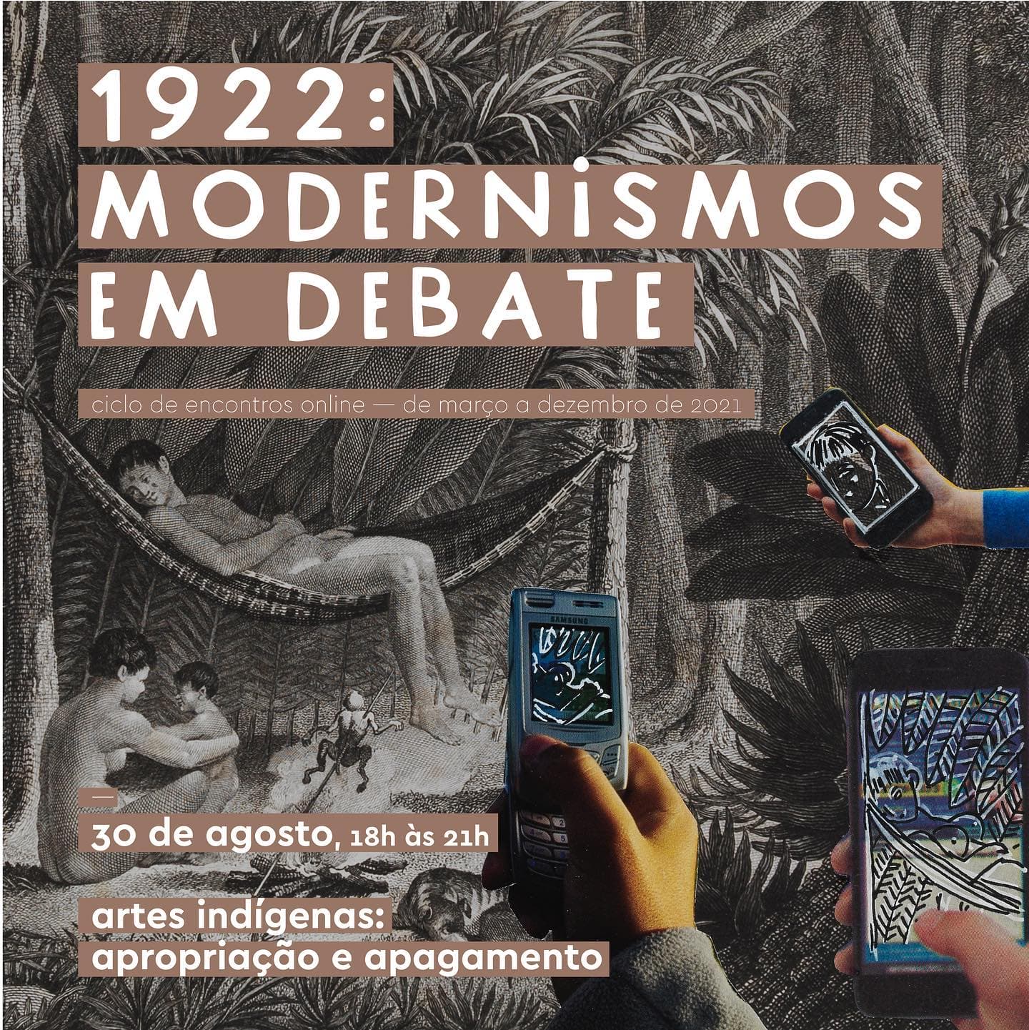 Sexto encontro online do ciclo 1922: modernismos em debate analisa a produção artística indígena