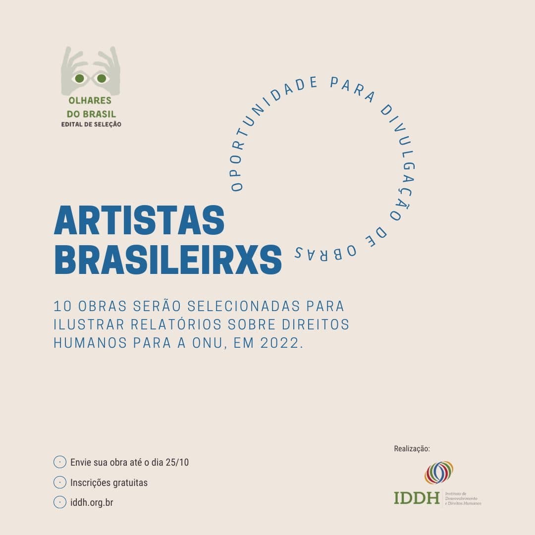 Edital seleciona artistas brasileirxs para ilustrar relatório que será apresentado na ONU