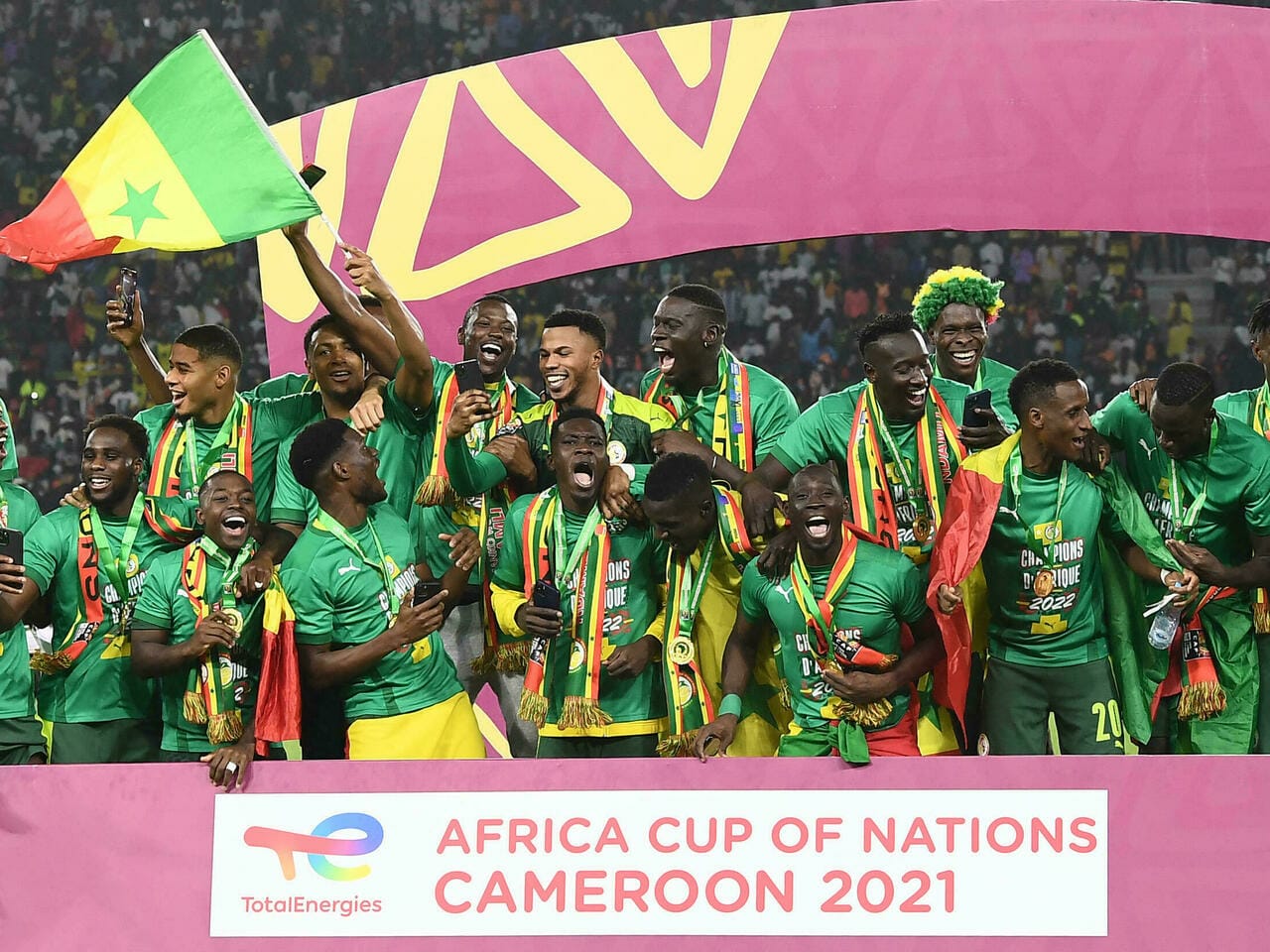 Senegal decreta feriado nacional para festejar título inédito da Copa Africana de Nações