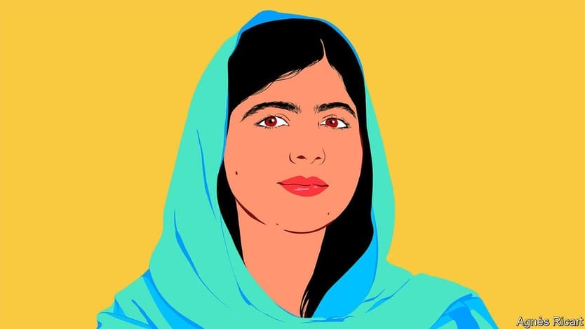Malala comanda editoria de opinião da The Economist no Mês da Mulher